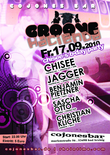 [17.09.2010] Groove Hacienda @ Cojones Bar, Bad Breisig